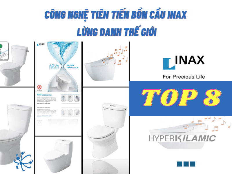 Công nghệ được tích hợp trong bồn cầu INAX